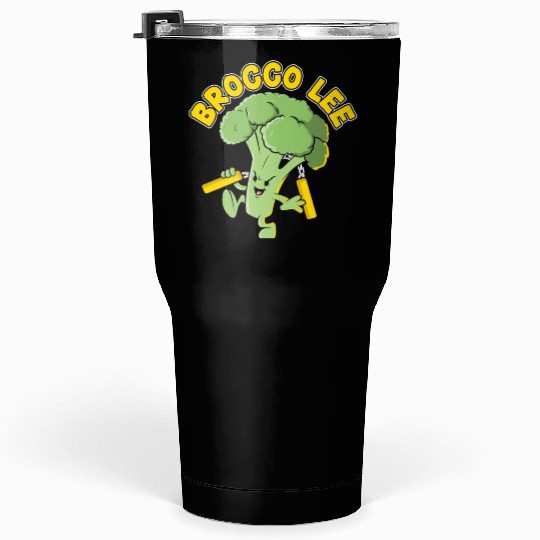 Brocco Lee Vegetable Vegetarian Vegan Broccoli Tumblers 30 Oz