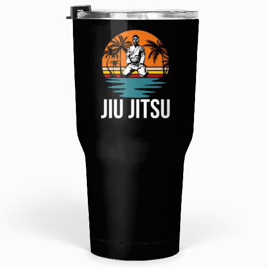 BJJ Gi Brazilian Jiu Jitsu Martial Arts Tumblers 30 Oz
