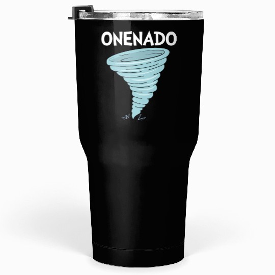 Onenado 1st Birthday Tornado Tumblers 30 Oz
