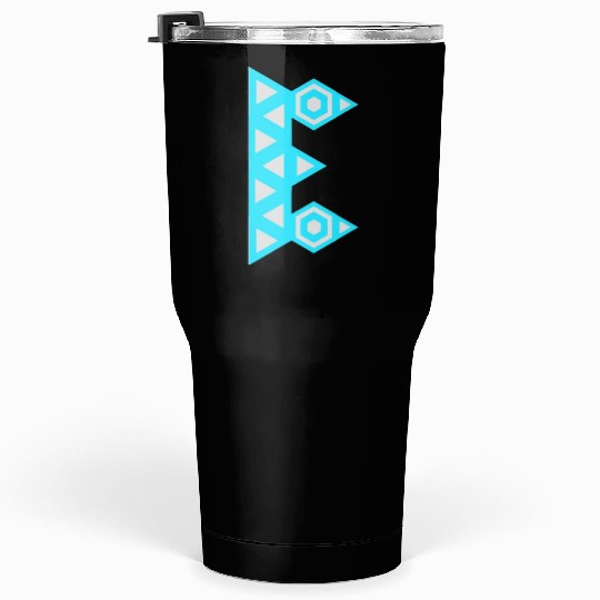 Letter E Logo Robot Tumblers 30 Oz