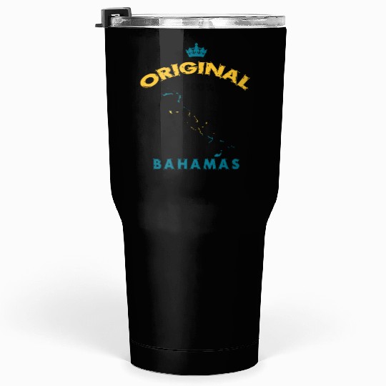 Bahamas original 100% flags design Tumblers 30 Oz