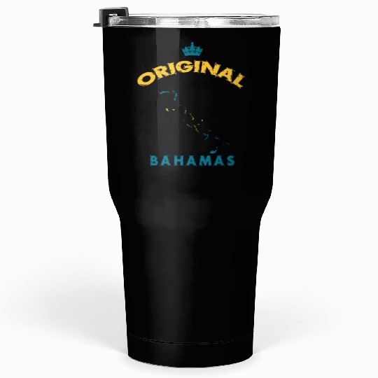 Bahamas original 100% flags design Tumblers 30 Oz