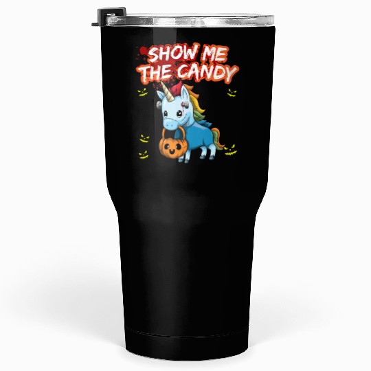 Show Me The Candy Halloween Costume Trick Or Treat Tumblers 30 Oz