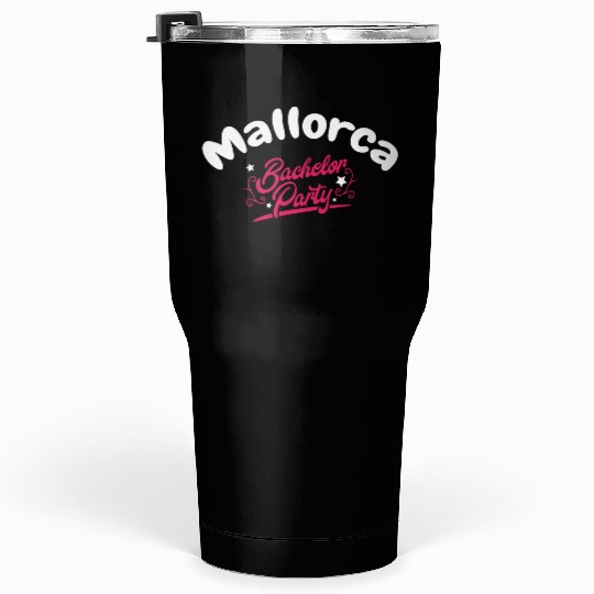 Bachelor Party Tumblers 30 Oz Mallorca Pre Wedding