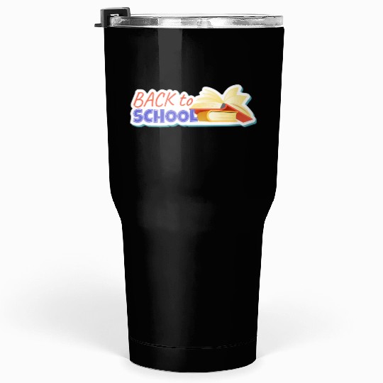 Back to School Sticker Tumblers 30 Oz