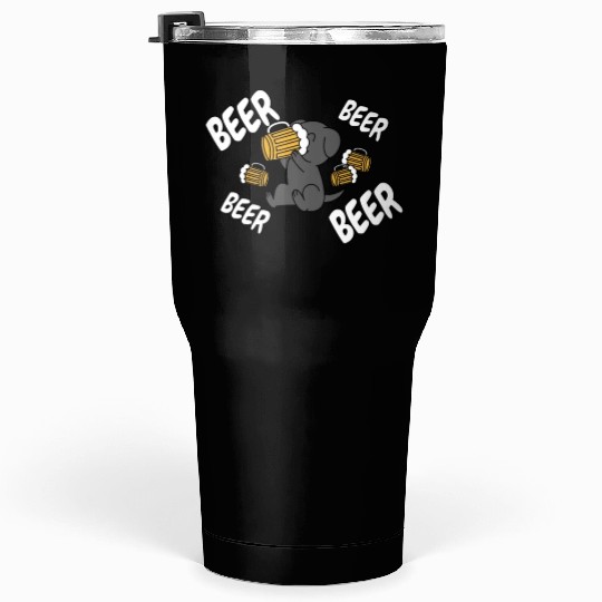 Great Dane Drinking Beer Tumblers 30 Oz