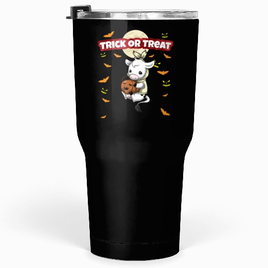 Trick Or Treat Scary Creepy Halloween Monster Tumblers 30 Oz