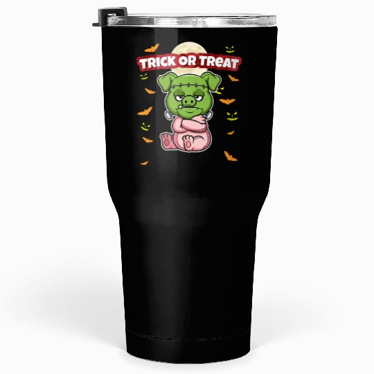 Trick Or Treat Scary Creepy Halloween Monster Tumblers 30 Oz