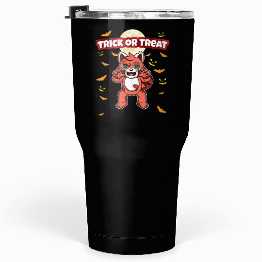 Trick Or Treat Scary Creepy Halloween Monster Tumblers 30 Oz