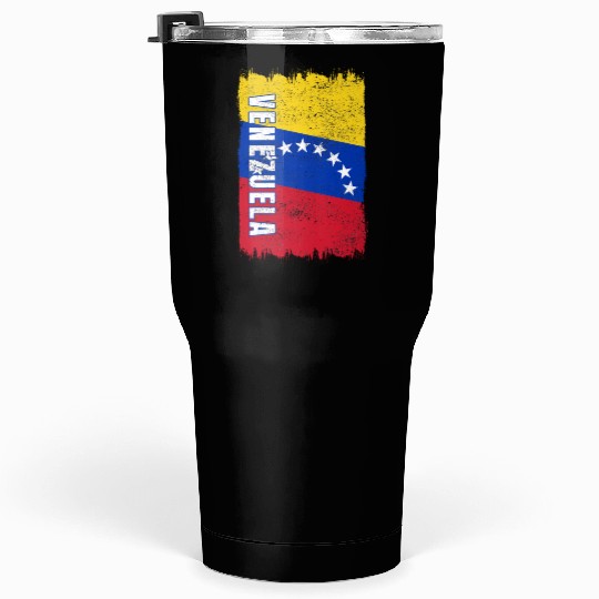 Venezuela vintage flag Tumblers 30 Oz