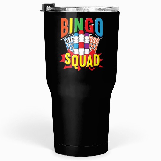Bingo Squad Tumblers 30 Oz