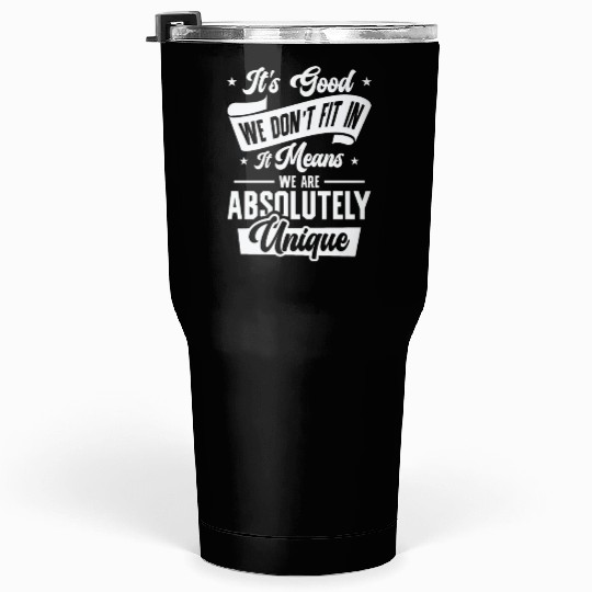 Positivity Misfits Poets Poetry Unique Uniqueness Tumblers 30 Oz