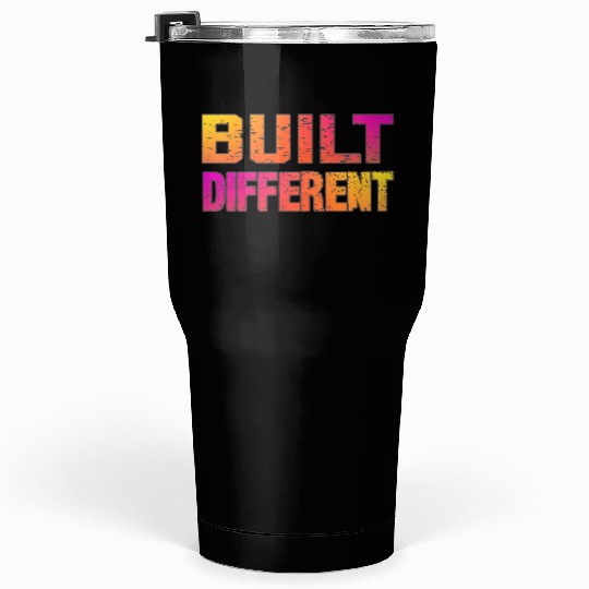 Built Different On Another Level Funny Gaming Tumblers 30 Oz