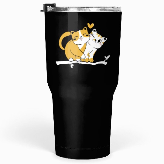 Cat Owner Cute Cat Lover Baby Cats Owner I Cute Ca Tumblers 30 Oz