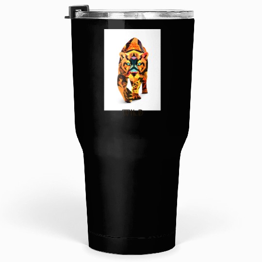 Wild Lion Tumblers 30 Oz