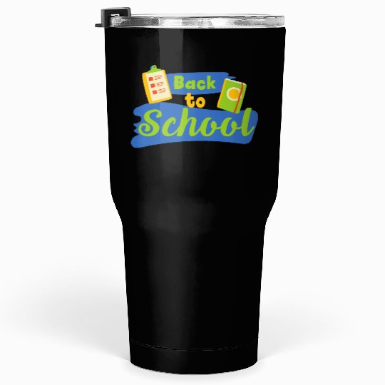 back to school 7 Tumblers 30 Oz