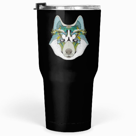 the wolf Tumblers 30 Oz