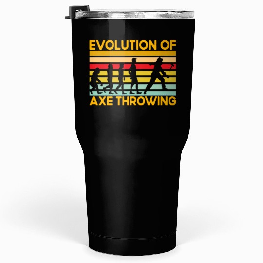 Evolution of Axe Throwing Tumblers 30 Oz