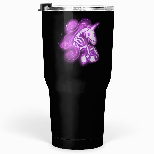 Unicorn Skull Design Tumblers 30 Oz