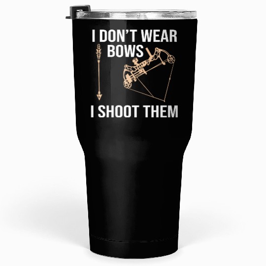 Archery Bows And Arrows Hunting Sports Tumblers 30 Oz