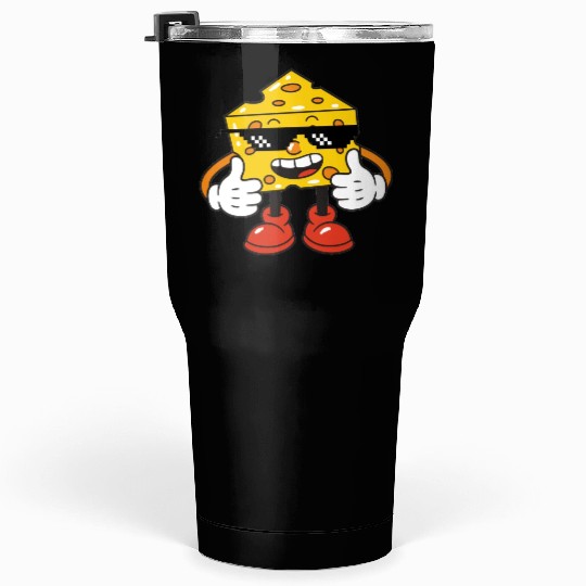 thug life cheese Tumblers 30 Oz