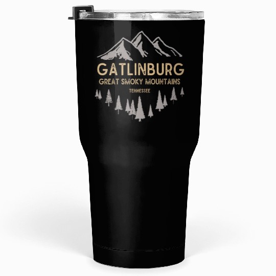 Gatlinburg Tennessee Great Smoky Mountains Vintage Tumblers 30 Oz