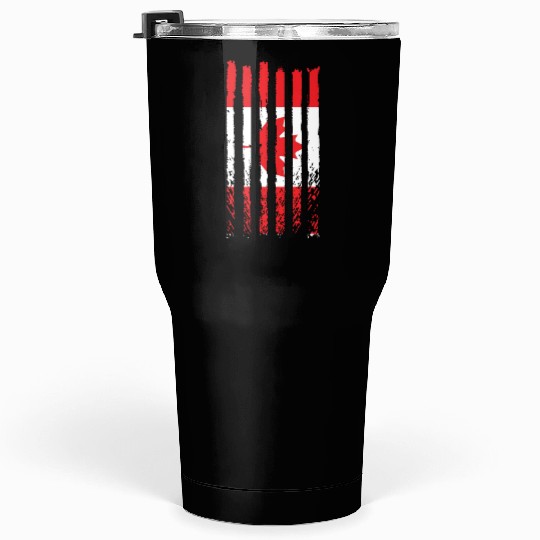Viva Canada flag love proud canadian people design Tumblers 30 Oz