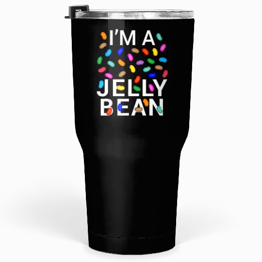pretend im jelly bean halloween candy costume Tumblers 30 Oz