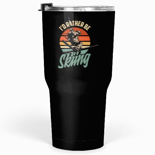 Skiing Skiing Hobby Skier Skiing Sport Tumblers 30 Oz