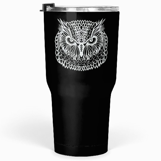 Tribal owl mystic owls Tumblers 30 Oz