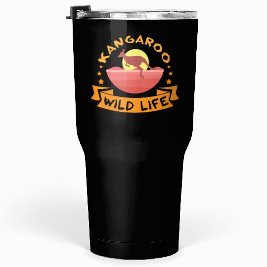 Kangaroo Wild Life Tumblers 30 Oz
