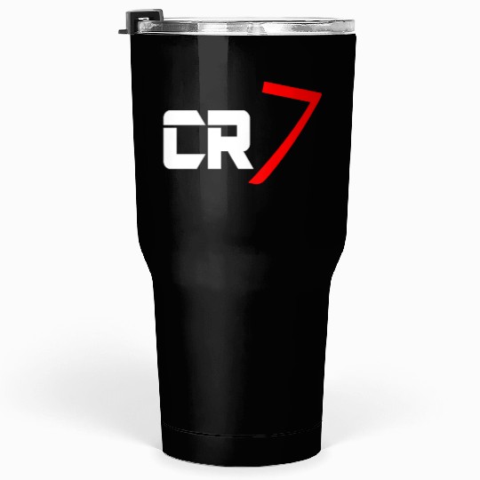 cr7 cristiano white Tumblers 30 Oz