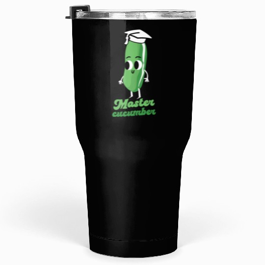 Master Cucumber Vegetarian Vegetable Veggies Vegan Tumblers 30 Oz