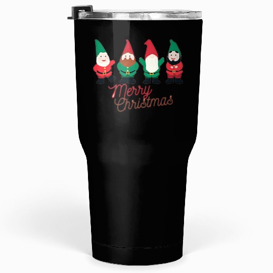 Christmas Funny Gnomes Tumblers 30 Oz