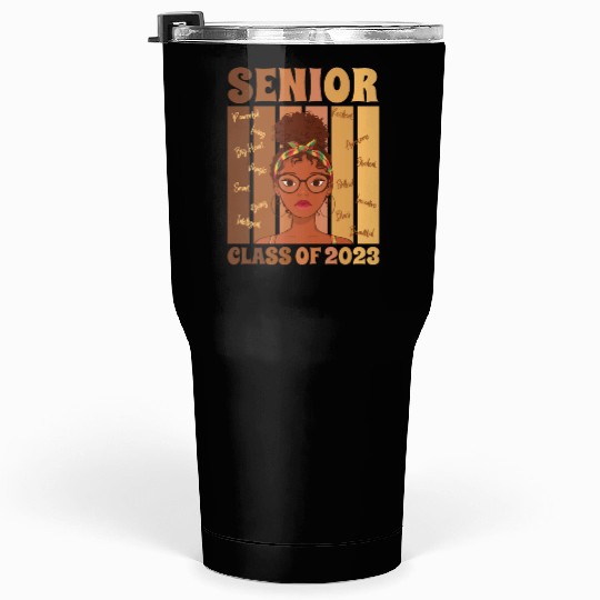 Senior Class Of 2023 Back To School Graduation Tumblers 30 Oz