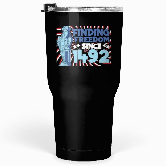Columbus Day 1492 Tumblers 30 Oz