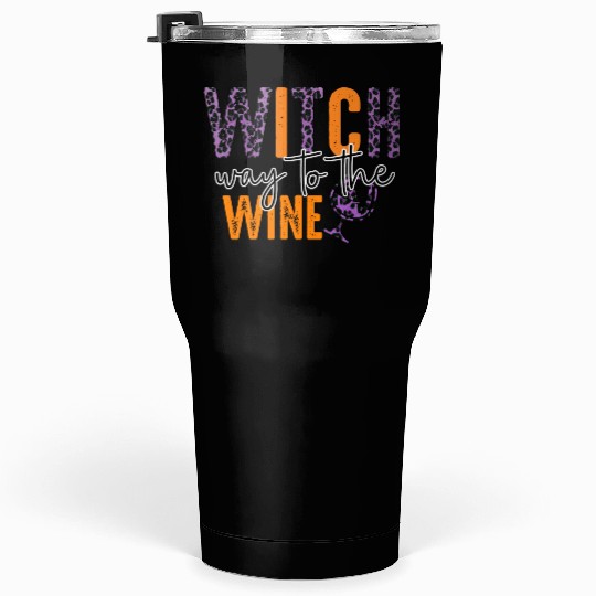 Witch Way To The Wine Tumblers 30 Oz