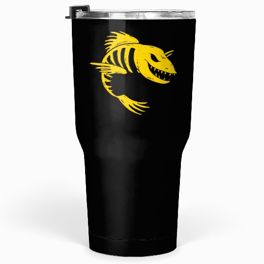 Fish Skeleton Tumblers 30 Oz