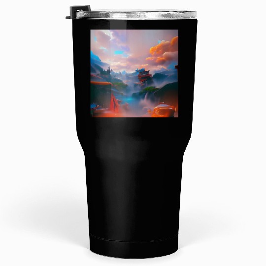 A Timeless World in a Distant Solar System Bright Tumblers 30 Oz