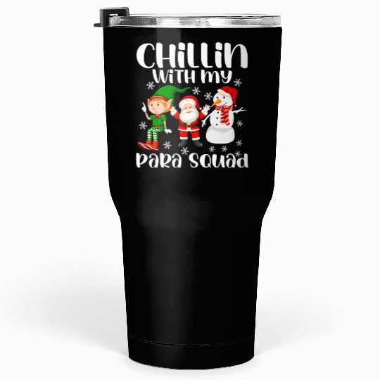 Chillin with my Para Squad Tumblers 30 Oz