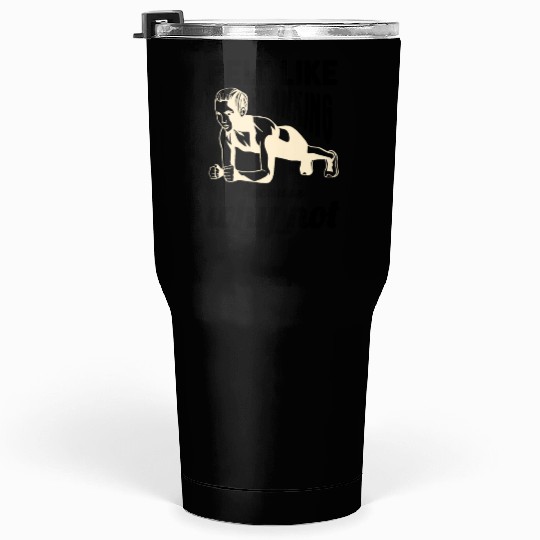 Fitness woman workout Gym Sports Tumblers 30 Oz