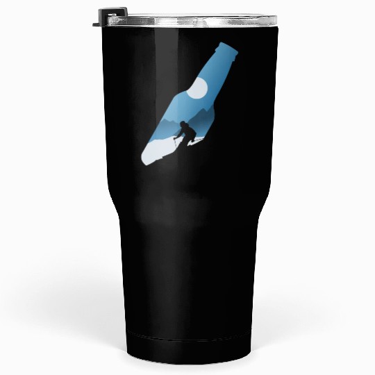 Apres Ski Beer Skiing Mountains Ski Tumblers 30 Oz