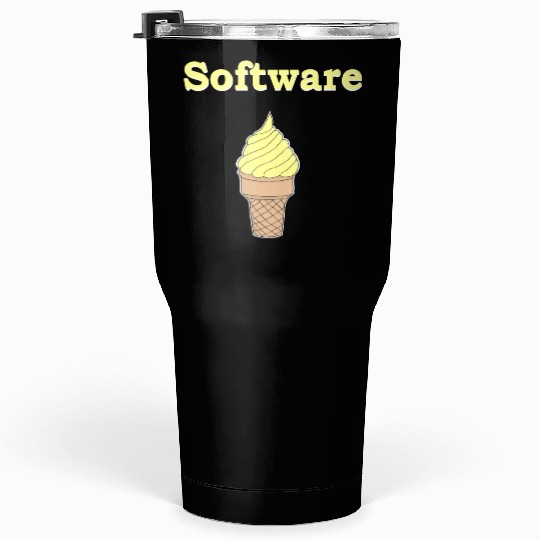Software Vanilla Ice Cream Tumblers 30 Oz