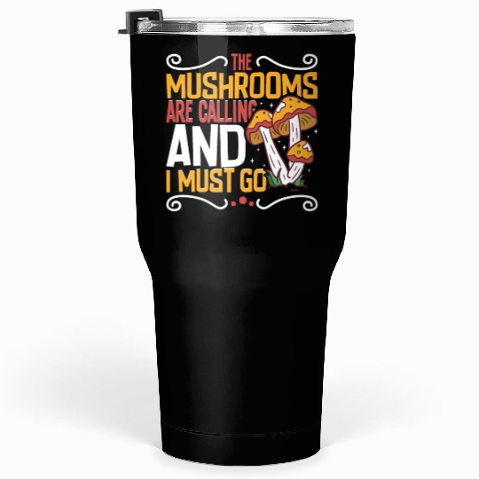Morels Mushroom Picker Mushroom Farmer Mushroom Tumblers 30 Oz