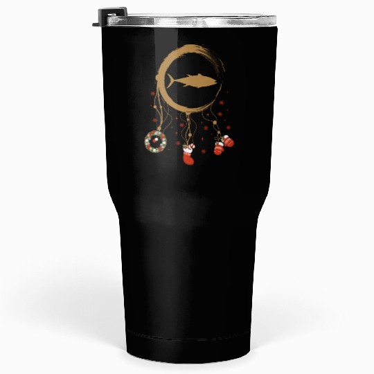 Winter dreamcatcher Christmas Tuna Tumblers 30 Oz