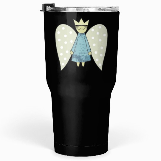 The Flight of the Christmas Angel Tumblers 30 Oz