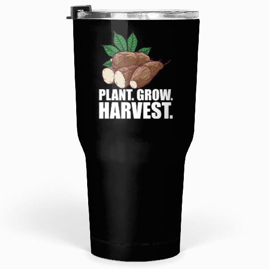 Cassava Farmer - Plant Grow Harvest Tumblers 30 Oz