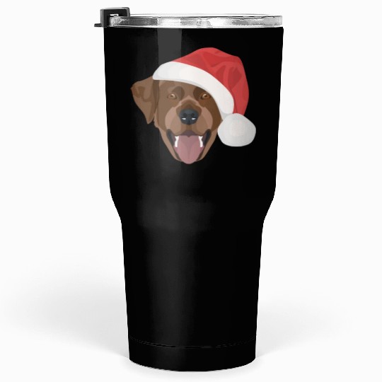Labrador Merry Christmas Tumblers 30 Oz