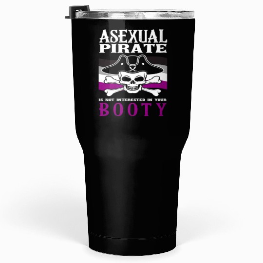 Asexual Pirate Tumblers 30 Oz