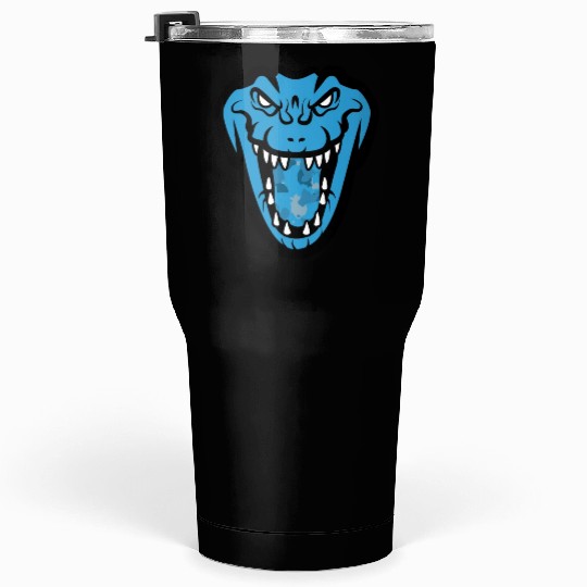 Dragon Face Military Blue Tumblers 30 Oz